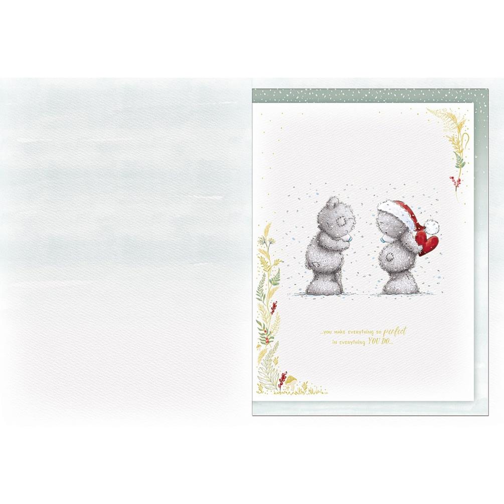One I Love Me to You Bear Giant Luxury Boxed Christmas Card Extra Image 1